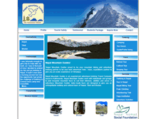 Tablet Screenshot of nepalmountainguides.com